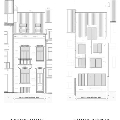 Permis d'urbanisme Bruxelles RUE ARCHIMEDE 62, 1000 Bruxelles