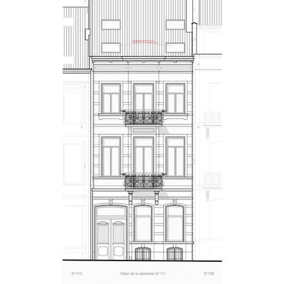 Architecte Bruxelles AVENUE BRUGMANN 111, 1190 FOREST