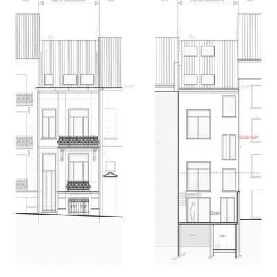 Permis d'urbanisme Bruxelles RUE DU DANEMARK 59, 1060 Saint-Gilles