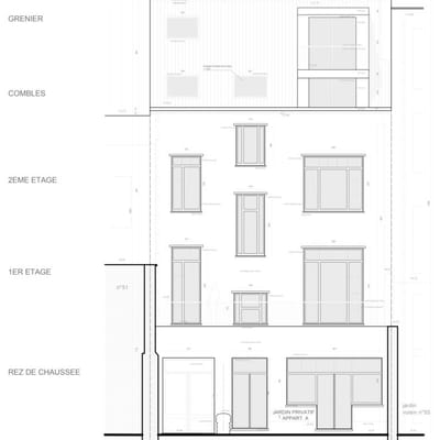Régularisation urbanistique Bld Léopold II 53, 1080 Molenbeek-Saint-Jean