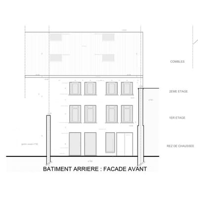 Régularisation urbanistique Bld Léopold II 53, 1080 Molenbeek-Saint-Jean