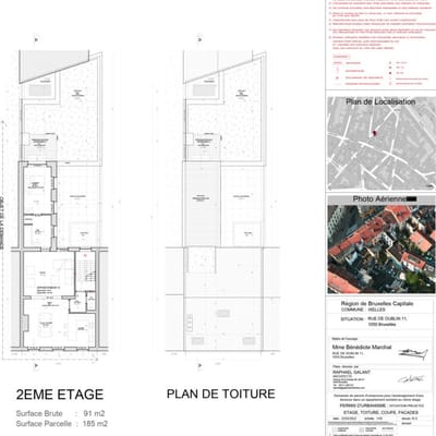 Régularisation urbanistique RUE DE DUBLIN 11, 1050 Ixelles