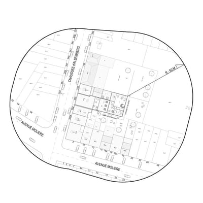 Permis d'urbanisme Bruxelles Chaussée d’Alsemberg 350, 1190 Forest