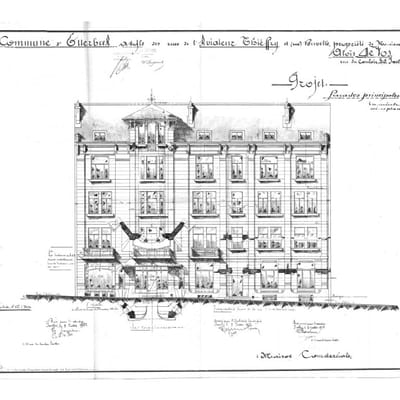 Régularisation urbanistique RUE COMMANDANT PONTHIER 97, 1040 Etterbeek