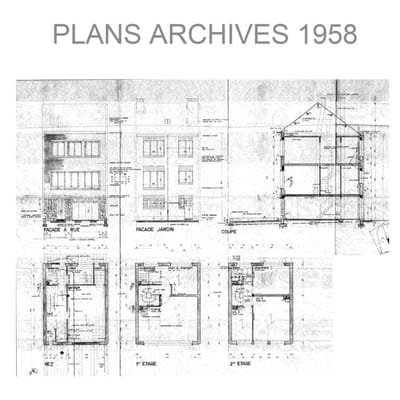 Architecte Bruxelles RUE EDOUARD MICHIELS 63, 1180 Uccle
