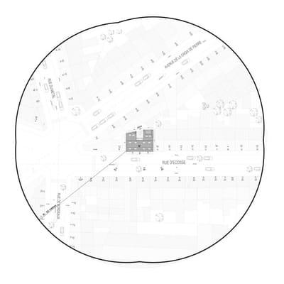 Permis d'urbanisme Bruxelles RUE d’ECOSSE 83-85-87, 1060 Saint Gilles
