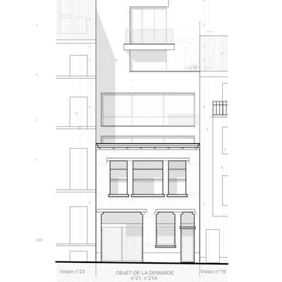 Architecte Bruxelles RUE DE LA TOURELLE 21, 1040 Etterbeek