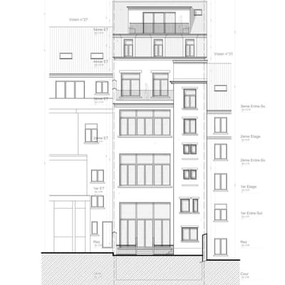 Architecte Bruxelles Rue de Suisse 29, 1050 Ixelles