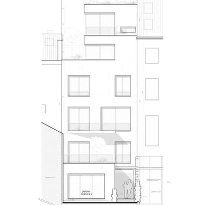 Permis d'urbanisme Bruxelles RUE DE LA TOURELLE 21, 1040 Etterbeek