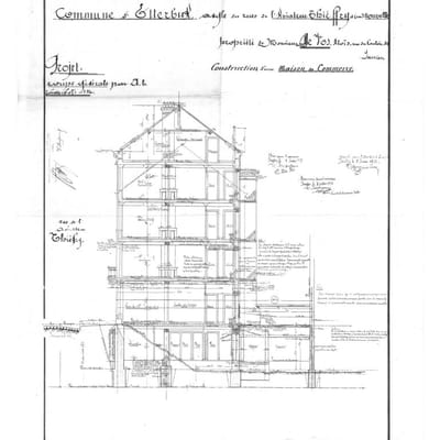 Permis d'urbanisme Bruxelles RUE COMMANDANT PONTHIER 97, 1040 Etterbeek