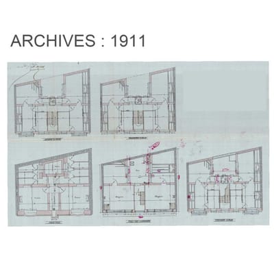 Architecte Bruxelles RUE d’ECOSSE 83-85-87, 1060 Saint Gilles