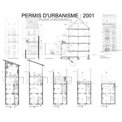 Permis d'urbanisme Bruxelles Avenue d’Uccle 56, 1190 Forest