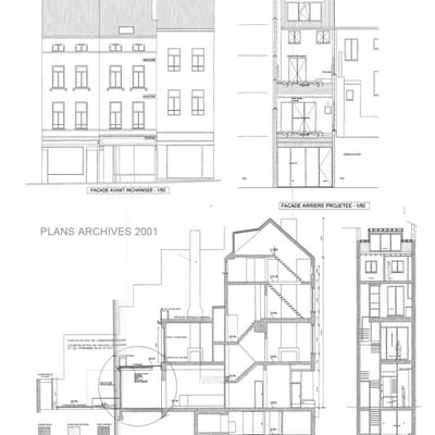 Régularisation urbanistique RUE DE LA PAIX 31, 1050 Ixelles