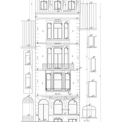 Architecte Bruxelles Rue Meyerbeer 25 , 1190 Forest