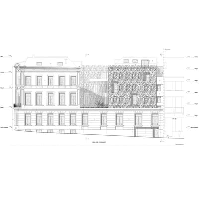 Architecte Bruxelles Rue des Drapiers 31-33, 1050 Ixelles