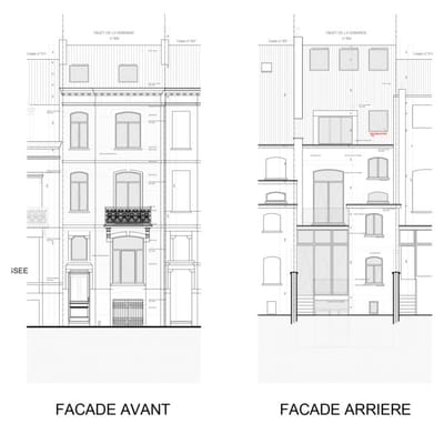 Architecte Bruxelles CHAUSSEE DE WATERLOO 309, 1060 Saint Gilles