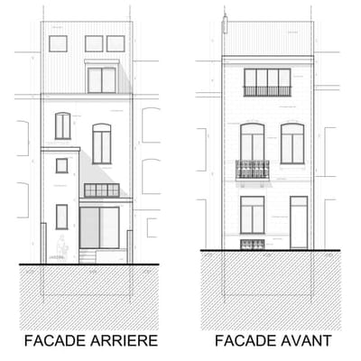 Architecte Bruxelles RUE RICHARD KIPS 25, 1040 Etterbeek