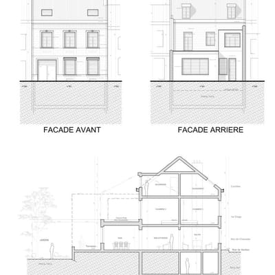 Architecte Bruxelles Rue de Verdun 361, 1130 Bruxelles