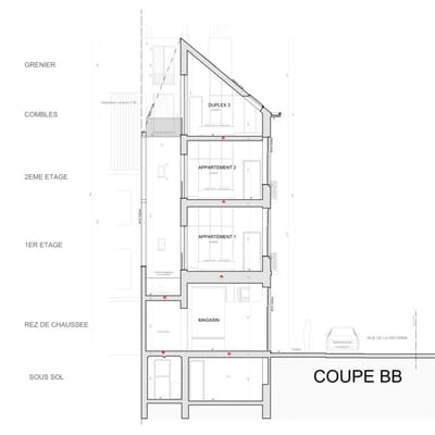 Régularisation urbanistique RUE FERNAND NEURAY 32-34, 1060 Saint-Gilles