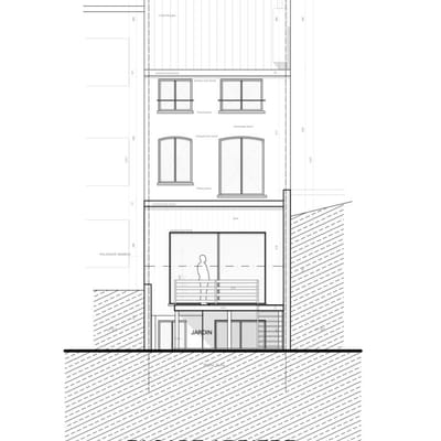 Architecte Bruxelles Rue Marconi 48, 1190 Forest