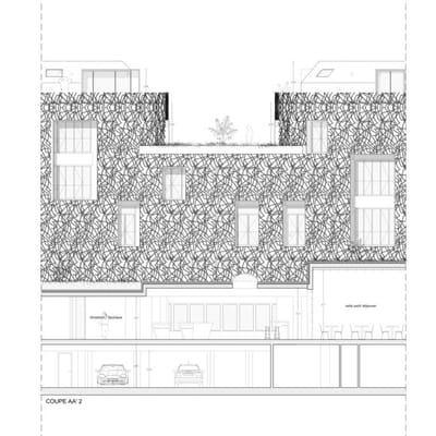 Permis d'urbanisme Bruxelles Rue des Drapiers 31-33, 1050 Ixelles