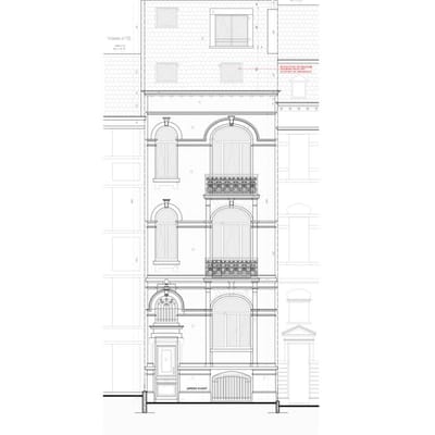 Architecte Bruxelles BLD GENERAL JACQUES 33, 1050 Ixelles