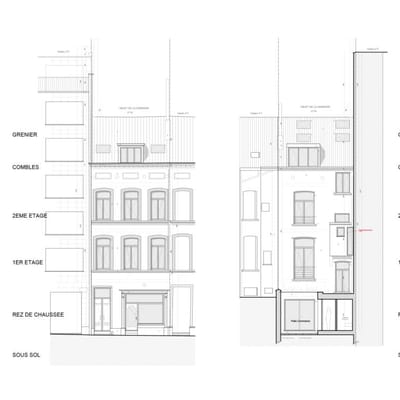 Permis d'urbanisme Bruxelles RUE DE LIVOURNE 1A, 1060 Saint Gilles