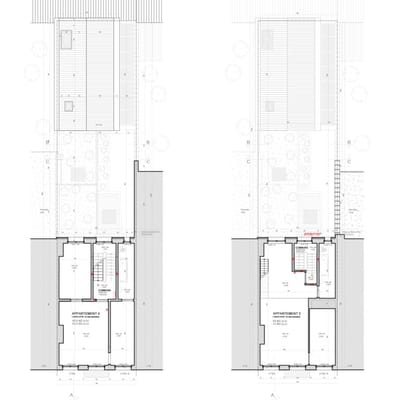 Permis d'urbanisme Bruxelles RUE DU PAGE 64 – 64A, 1050 Ixelles