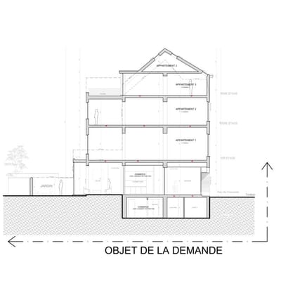 Régularisation urbanistique CHAUSSEE DE WAVRE 196 , 1050 Ixelles