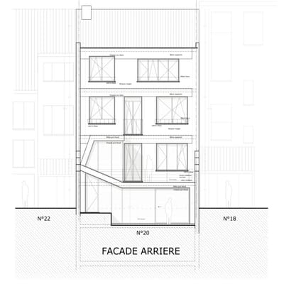 Permis d'urbanisme Bruxelles Rue Emiel Claus 20, 1050 Ixelles