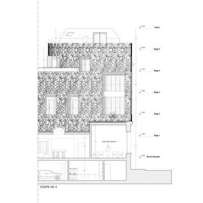 Architecte Bruxelles Rue des Drapiers 31-33, 1050 Ixelles