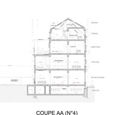 Architecte Bruxelles RUE DE NAPLES 2-4, 1050 Ixelles