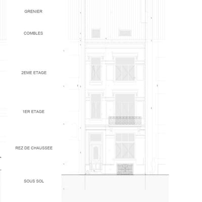 Régularisation urbanistique RUE PHILIPPE LE BON 56, 1000 Ville de Bruxelles