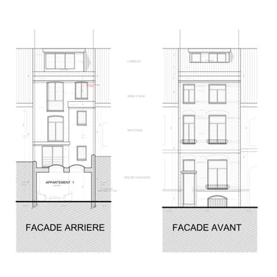 Architecte Bruxelles RUE DU GREFFE 57, 1070 Anderlecht