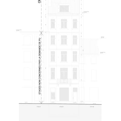 Régularisation urbanistique RUE DU NOYER 93, 1000 Ville de Bruxelles