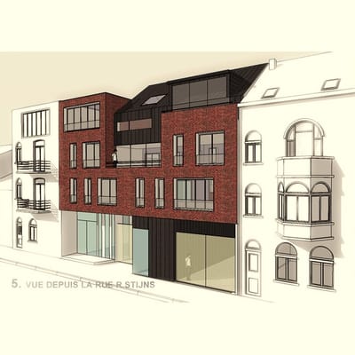 Permis d'urbanisme Bruxelles Rue Reimond Stijns 85, 1080 Molenbeek-Saint-Jean