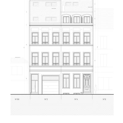 Permis d'urbanisme Bruxelles RUE DE NAPLES 2-4, 1050 Ixelles