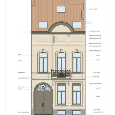 Régularisation urbanistique RUE DES PALAIS 248, 1030 Schaerbeek