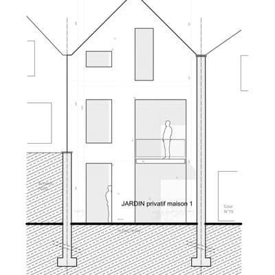 Architecte Bruxelles RUE DU JARDINIER 81, 1080 Molenbeek-Saint-Jean