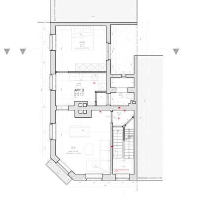 Permis d'urbanisme Bruxelles RUE FERNAND NEURAY 32-34, 1060 Saint-Gilles