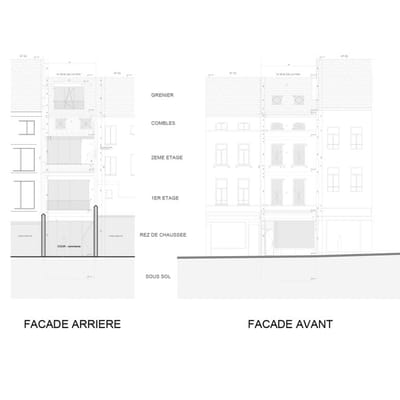 Architecte Bruxelles RUE DE LA PAIX 31, 1050 Ixelles