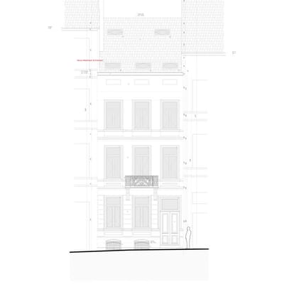 Permis d'urbanisme Bruxelles RUE WIERTZ 29, 1050 Ixelles
