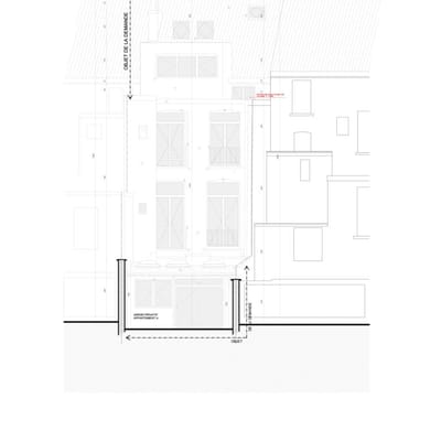 Régularisation urbanistique RUE VANDERNOOT 22, 1080 Molenbeek-Saint-Jean