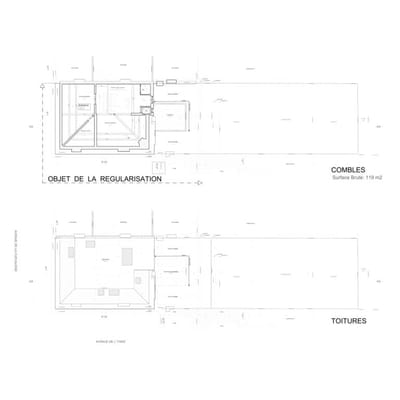 Régularisation urbanistique AVENUE DE LA CHEVALERIE 1, 1040 Etterbeek