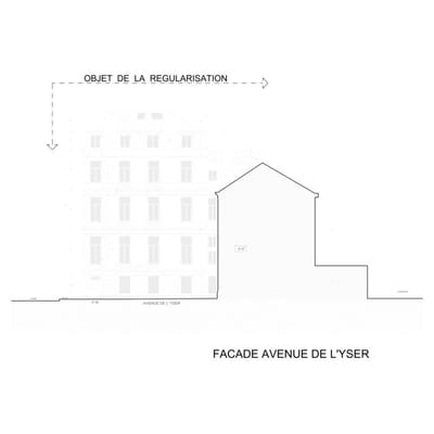 Permis d'urbanisme Bruxelles AVENUE DE LA CHEVALERIE 1, 1040 Etterbeek