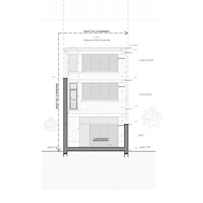 Régularisation urbanistique RUE DU TRÔNE 91, 1050 Ixelles