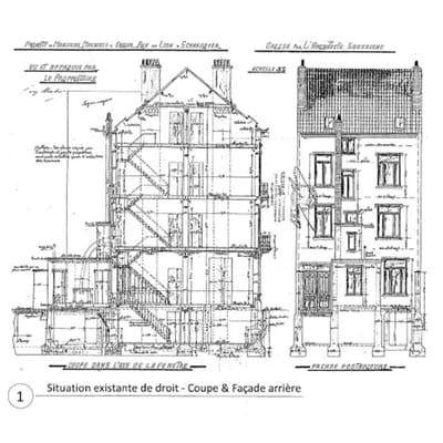 Régularisation urbanistique RUE ANATOLE FRANCE 26-28, 1030 Schaerbeek