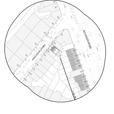 Régularisation urbanistique AVENUE ADOLPHEH LACOMBLE 11, 1030 Schaerbeek