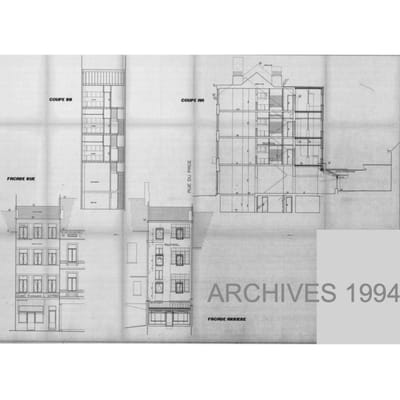 Régularisation urbanistique RUE DU PAGE 31, 1050 Ixelles