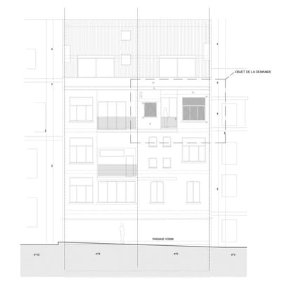 Régularisation urbanistique RUE DE BOSNIE 6-8, 1060 Saint Gilles